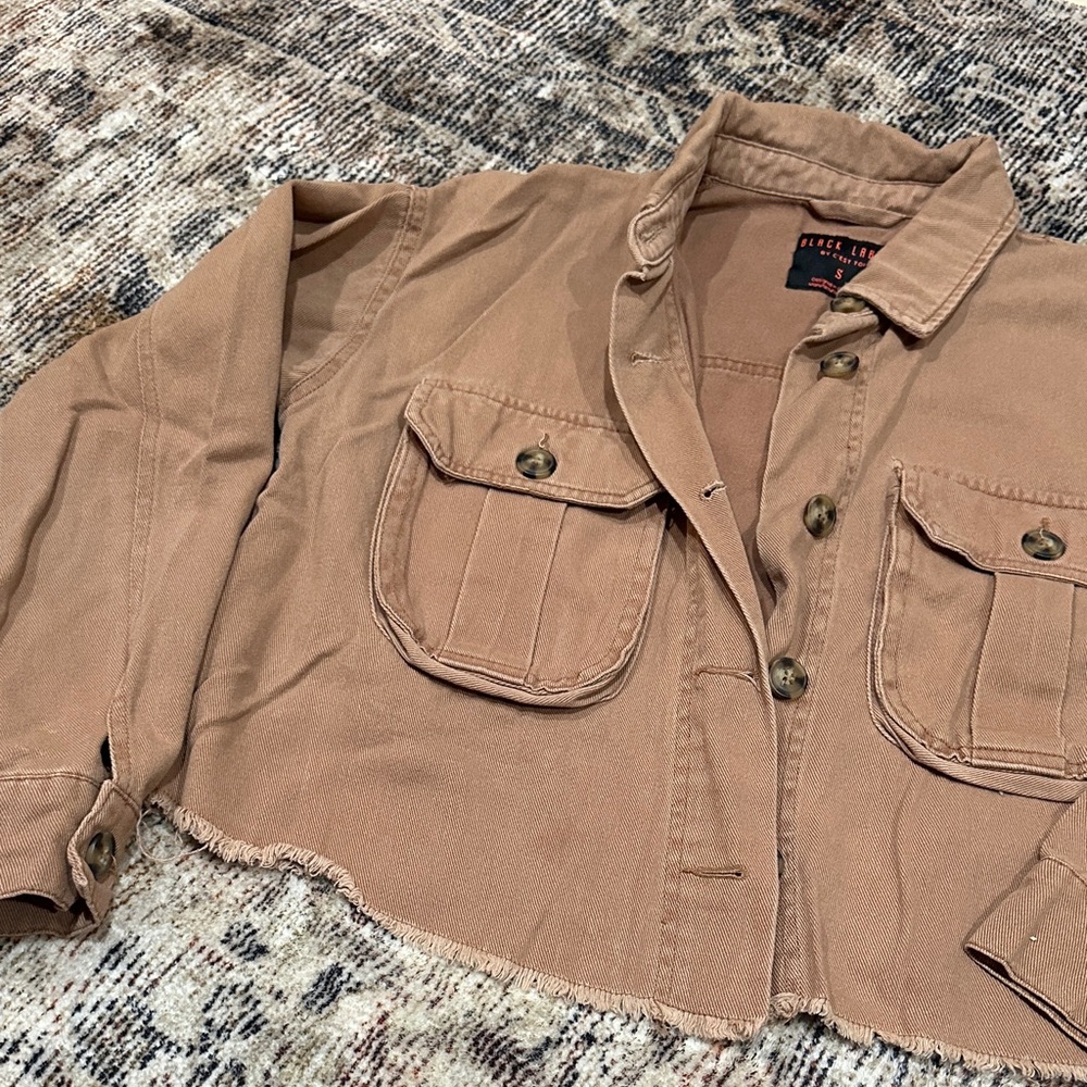 Black Label Tan Utility Jacket - Picture 3 of 5
